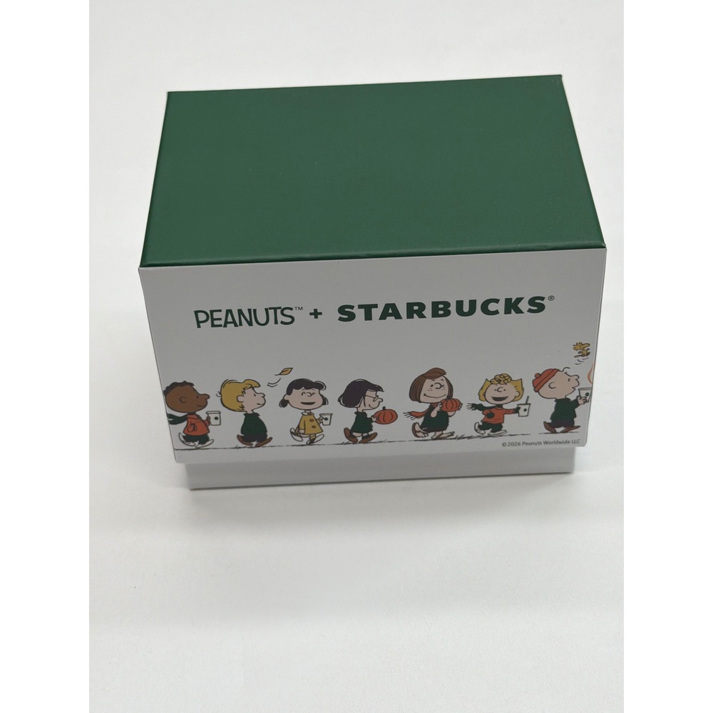 Starbucks Peanuts Great Pumpkin Ceramic Mug 14oz Charlie Brown Snoopy Boxed NEW